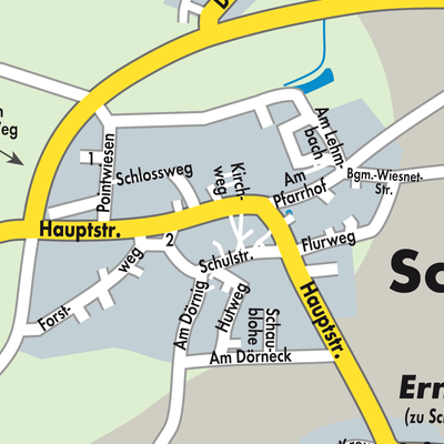 Stadtplan Schlammersdorf