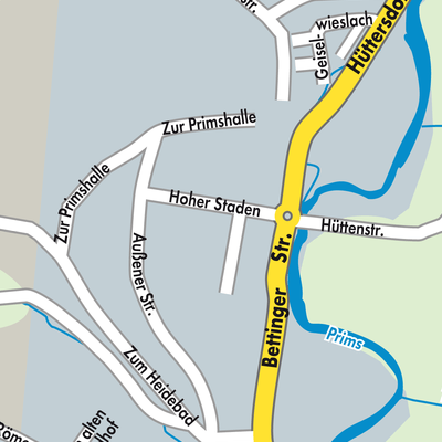 Stadtplan Schmelz