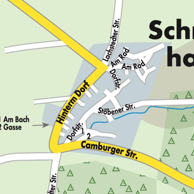 Stadtplan Schmiedehausen