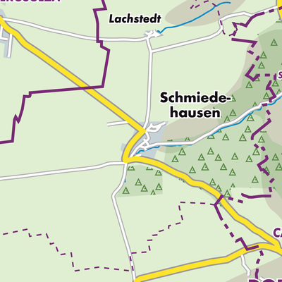 Übersichtsplan Schmiedehausen