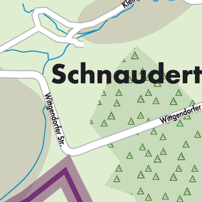 Stadtplan Schnaudertal