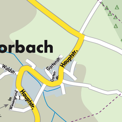 Stadtplan Schnorbach