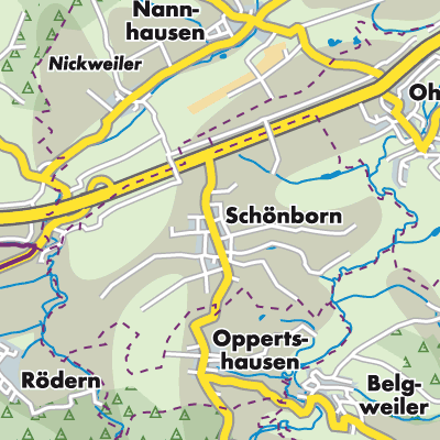 Übersichtsplan Schönborn