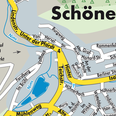 Stadtplan Schönecken