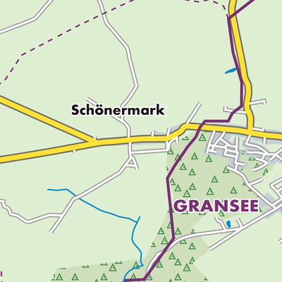 Übersichtsplan Schönermark