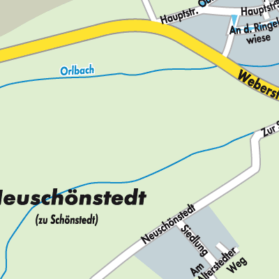 Stadtplan Schönstedt
