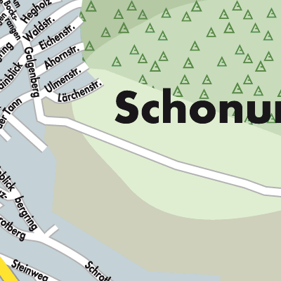Stadtplan Schonungen