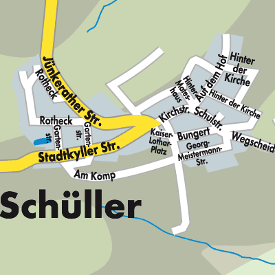 Stadtplan Schüller
