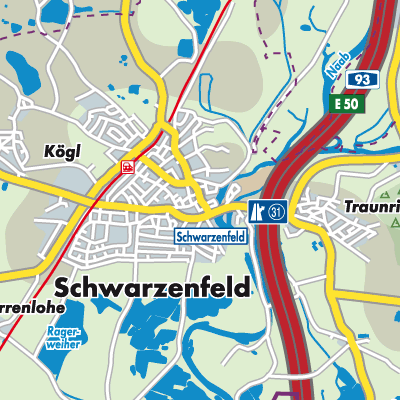 Übersichtsplan Schwarzenfeld