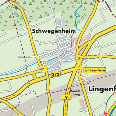 Übersichtsplan Schwegenheim