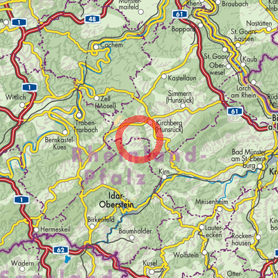 Landkarte Schwerbach