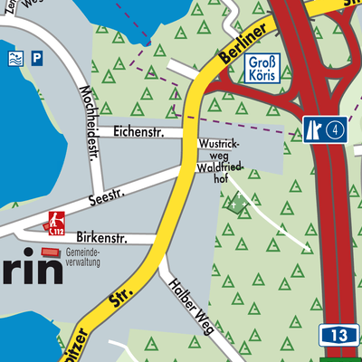 Stadtplan Schwerin