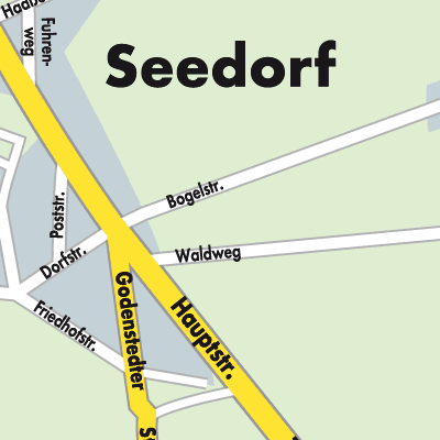 Stadtplan Seedorf