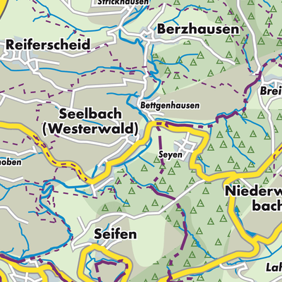 Übersichtsplan Seelbach (Westerwald)