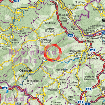 Landkarte Seesbach