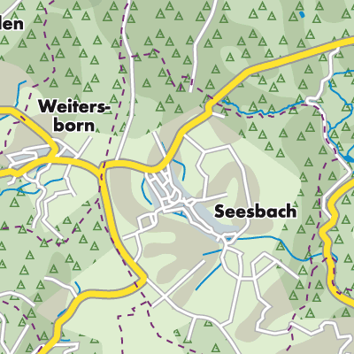 Übersichtsplan Seesbach