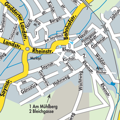 Stadtplan Selters (Westerwald)