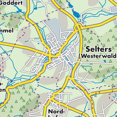 Übersichtsplan Selters (Westerwald)