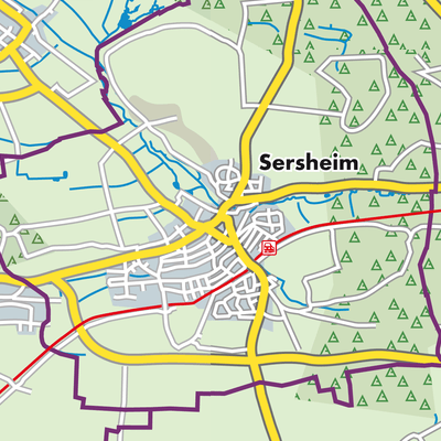 Übersichtsplan Sersheim