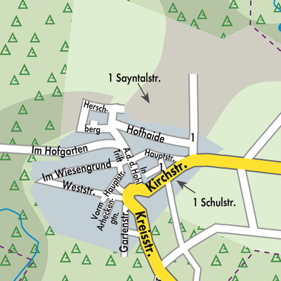 Stadtplan Sessenbach