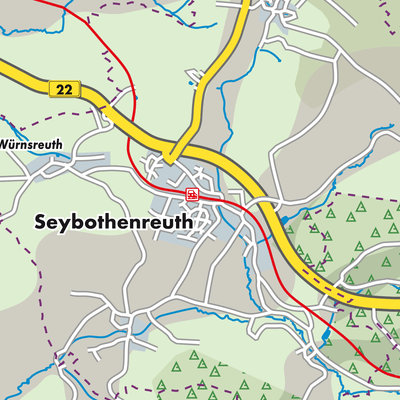 Übersichtsplan Seybothenreuth