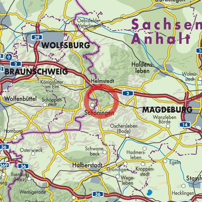 Landkarte Sommersdorf