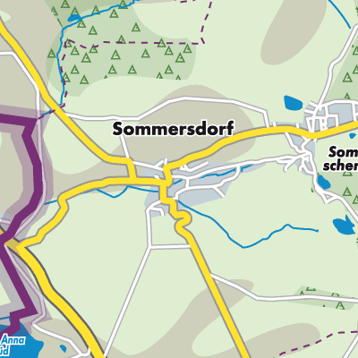 Übersichtsplan Sommersdorf