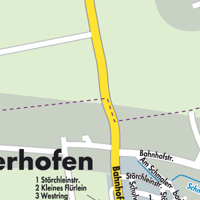 Stadtplan Sonderhofen