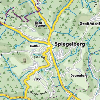 Übersichtsplan Spiegelberg
