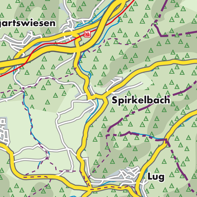 Übersichtsplan Spirkelbach