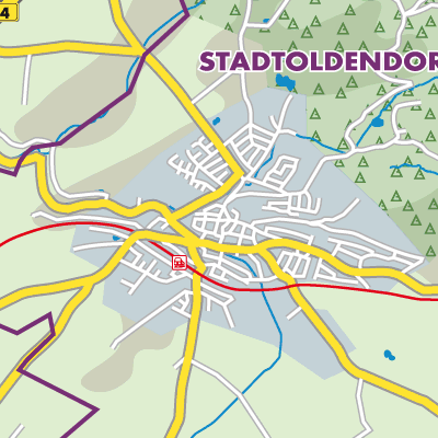 Übersichtsplan Stadtoldendorf