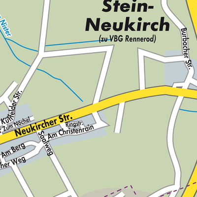 Stadtplan Stein-Neukirch