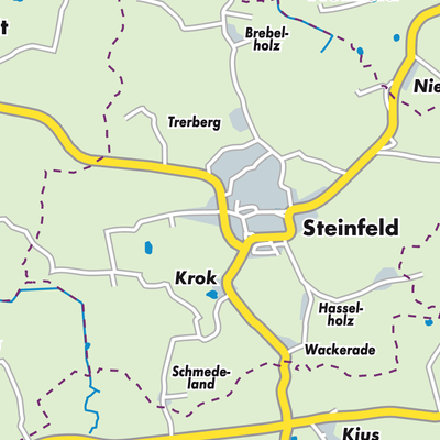 Übersichtsplan Steinfeld