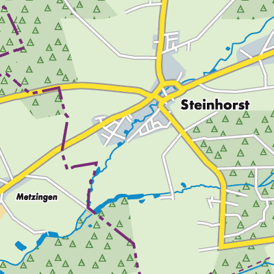Übersichtsplan Steinhorst