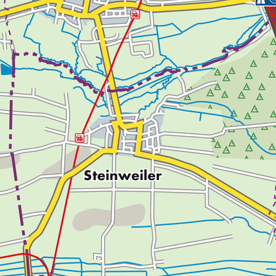 Übersichtsplan Steinweiler