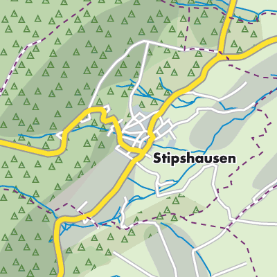 Übersichtsplan Stipshausen