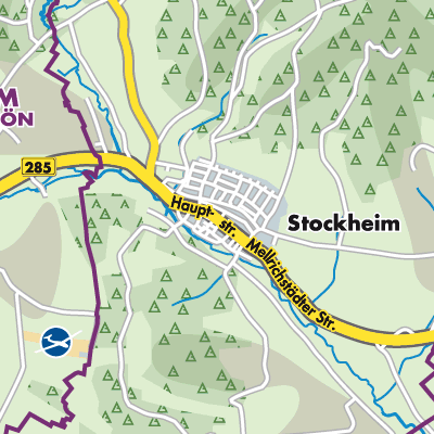 Übersichtsplan Stockheim