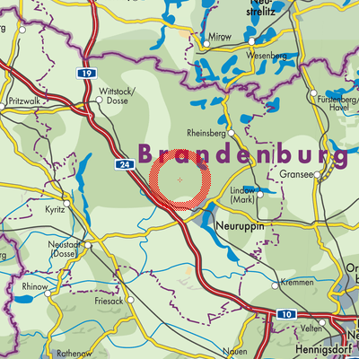 Landkarte Storbeck-Frankendorf