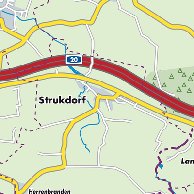 Übersichtsplan Strukdorf