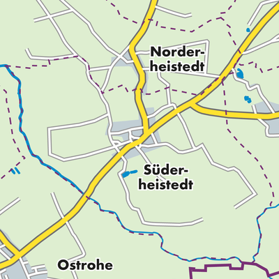 Übersichtsplan Süderheistedt