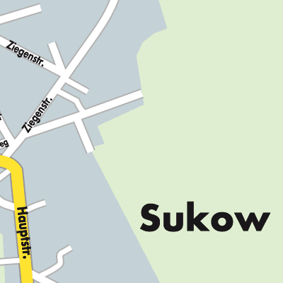 Stadtplan Sukow