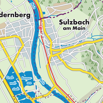 Übersichtsplan Sulzbach am Main