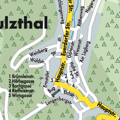 Stadtplan Sulzthal