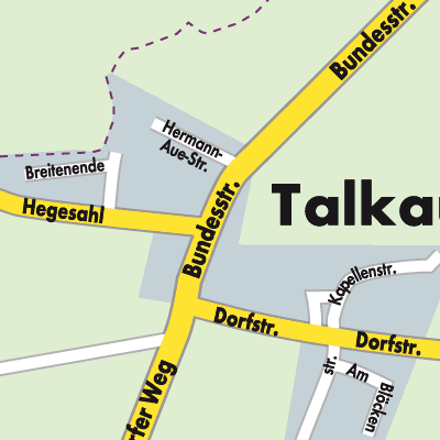 Stadtplan Talkau