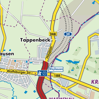 Übersichtsplan Tappenbeck