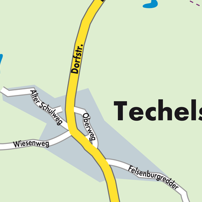 Stadtplan Techelsdorf