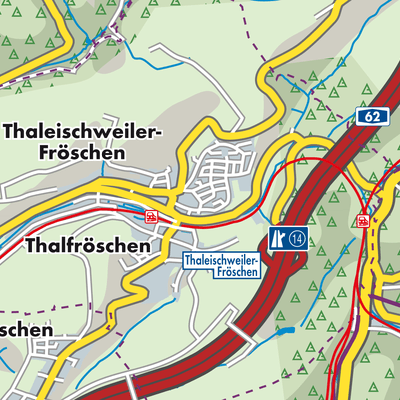 Übersichtsplan Thaleischweiler-Fröschen