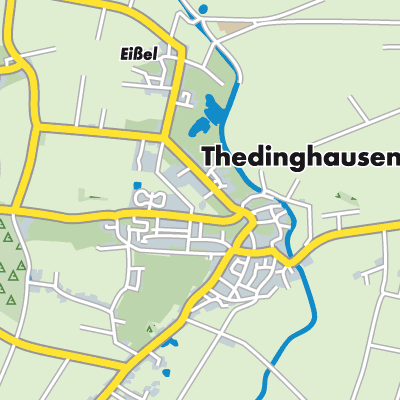 Übersichtsplan Thedinghausen