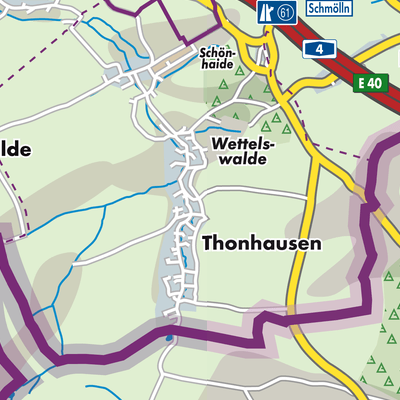 Übersichtsplan Thonhausen