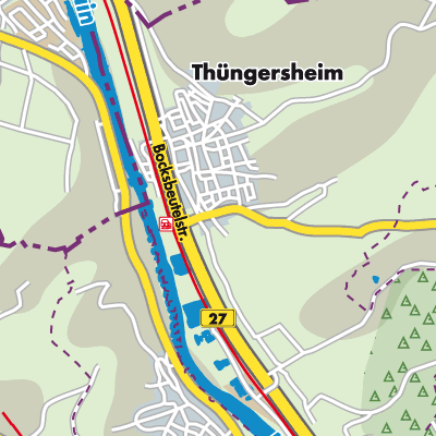 Übersichtsplan Thüngersheim